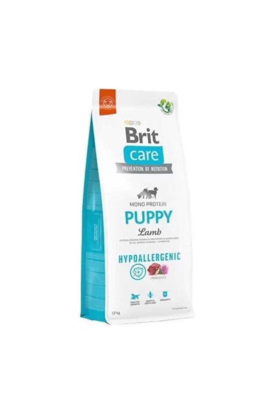 Hypo-allergenic Kuzu Etli Yavru Köpek Maması 12 Kg
