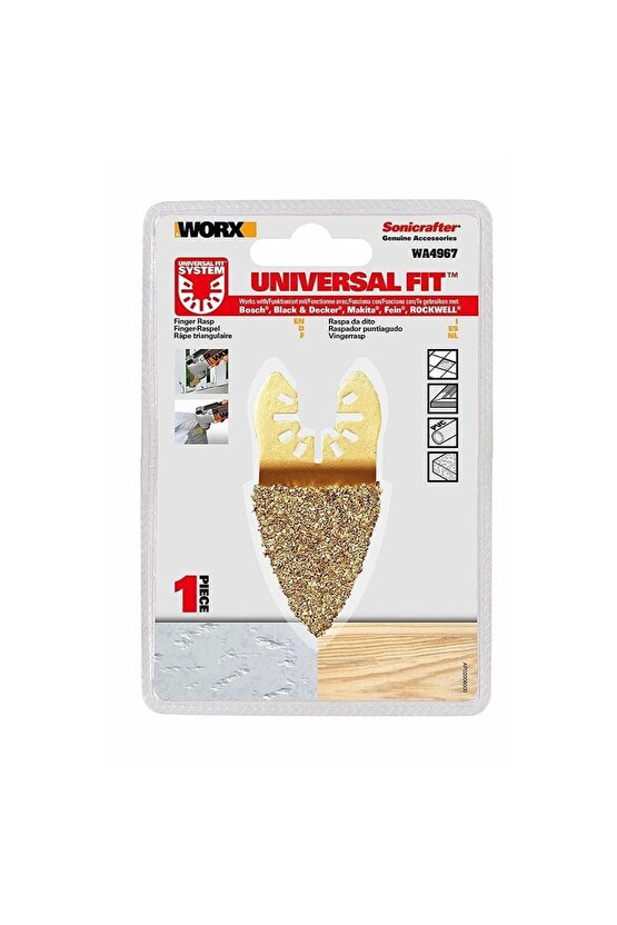 Wa4967 Çok Amaçlı Raspalama Makinası Için 33x33mm Karbür Kaplama Harç, Boya, Yapıştırıcı Univer