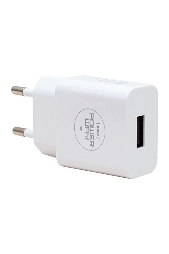 5 Volt 2100 Ma Hızlı Şarj Başlık Adaptörü Iphone Kablo Dahil (4767)
