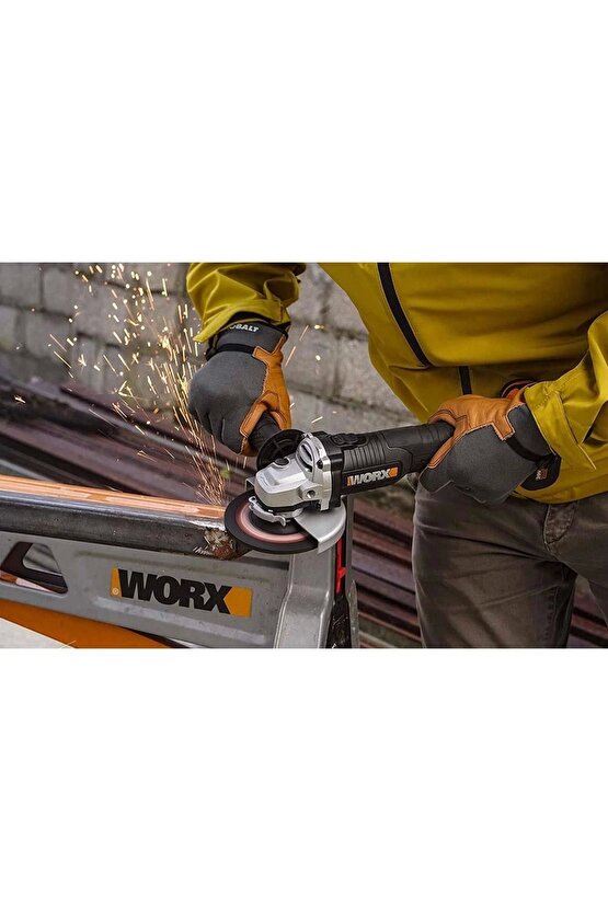 Wx812.9 20volt 125mm Kömürsüz Profesyonel Avuç Taşlama (AKÜ DAHİL DEĞİLDİR)