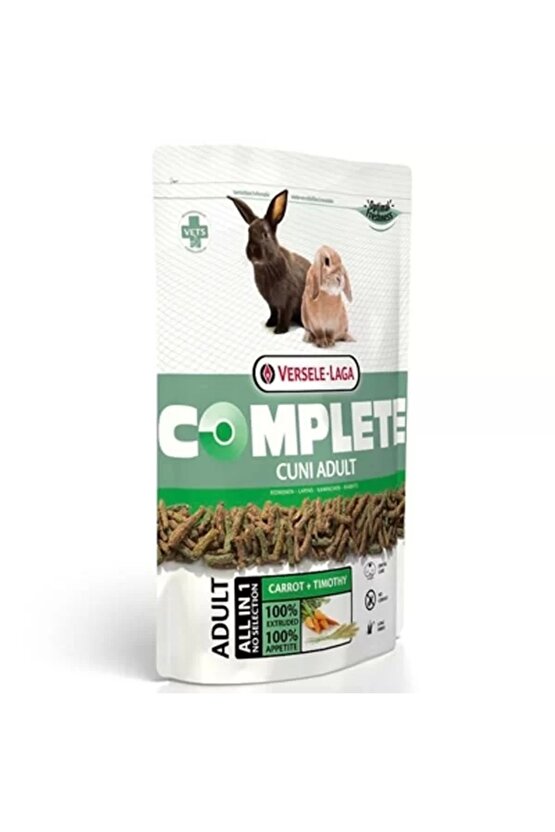Complete Cuni Adult Pelet Yetişkin Tavşan Yemi 500 gr