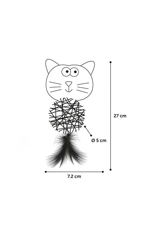 Chayenne Ve Bear Peluş Kedi Oyuncağı