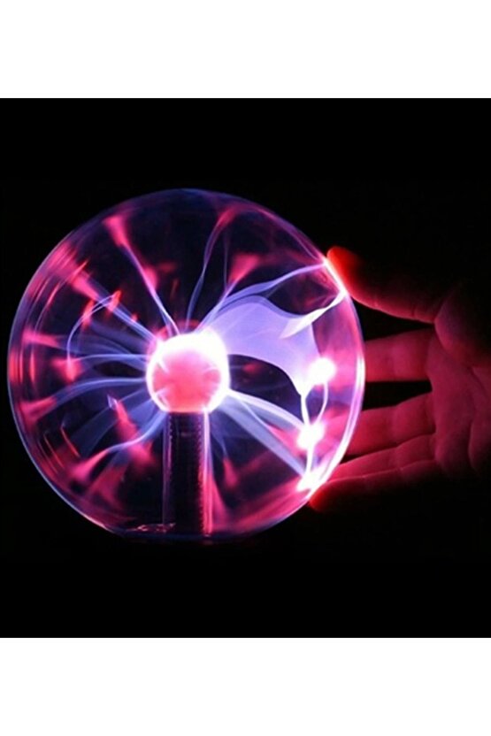 Büyük Boy Plazma Küresi - Tesla Plazma Lambası (25X14.5) Cm