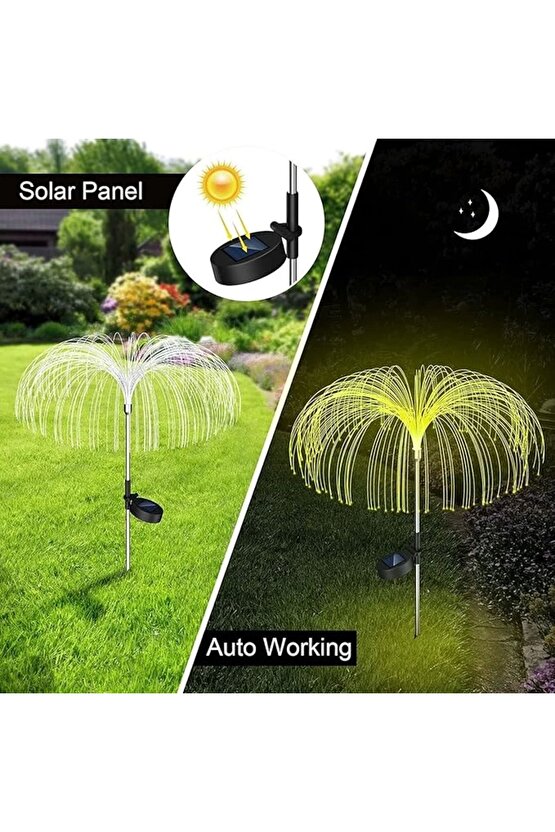 Solar Güneş Enerjili Denizanası Led (2Lİ SET)