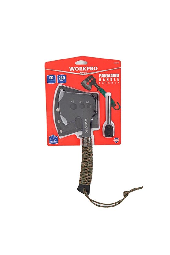 Wp383002 250mm Çok Fonksiyonlu Kamp Baltası Magnezyum Ateşleyici