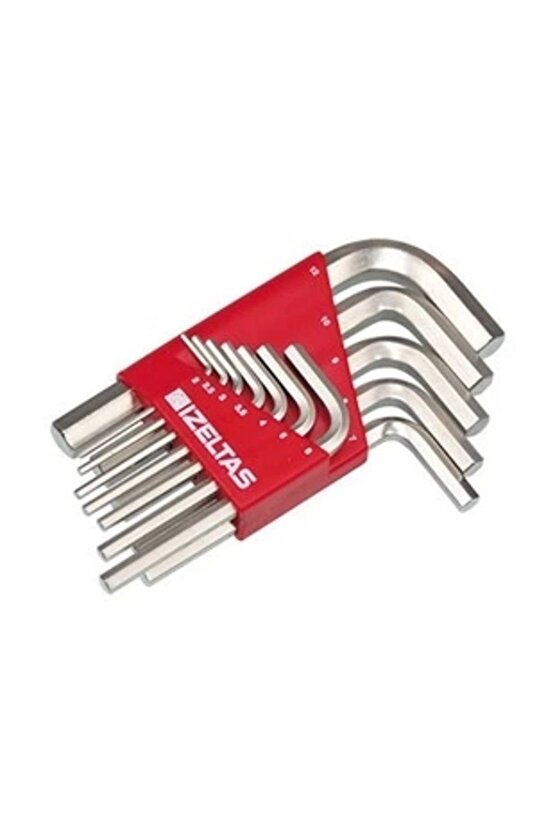 İzeltaş 4901003112 Allen Anahtar Takımı Sae 12li Set