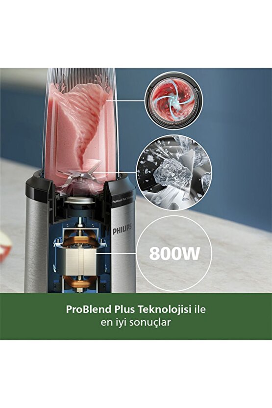 5000 Serisi Blender 800W, ProBlend Plus Teknolojisi, 0,7 Lt Kapasiteli Hazne, HR276400