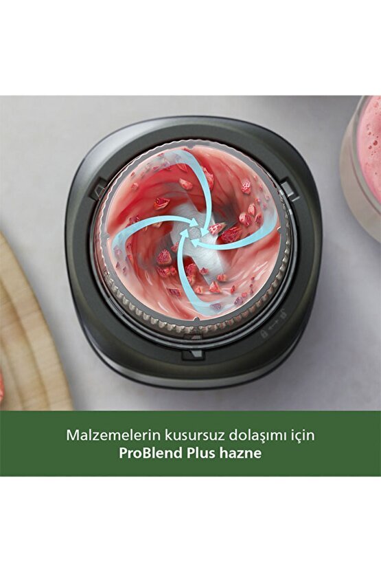 5000 Serisi Blender 800W, ProBlend Plus Teknolojisi, 0,7 Lt Kapasiteli Hazne, HR276400