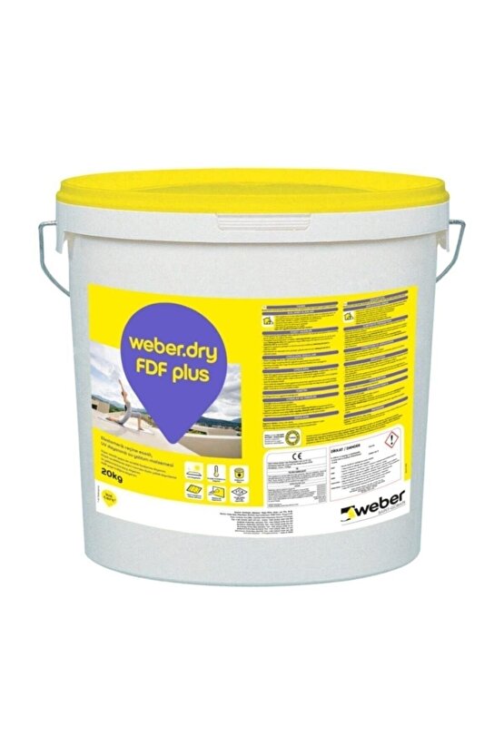 Dry Fdf Plus 20 Kg Gri Su Yalıtım Malzemesi