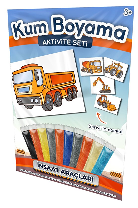 Beton Mikseri | Kum Boyama Aktivite Seti