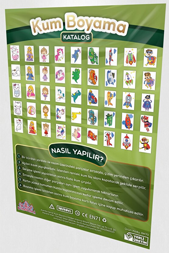 Tukan Kuşu | Kuş Kum Boyama Aktivite Seti