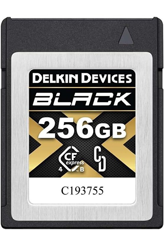 DELKIN BLACK CFEXPRESS TYPE B 4.0 MEMORY CARD 256GB