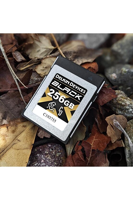 DELKIN BLACK CFEXPRESS TYPE B 4.0 MEMORY CARD 256GB