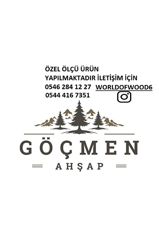 Ahşap Saksı