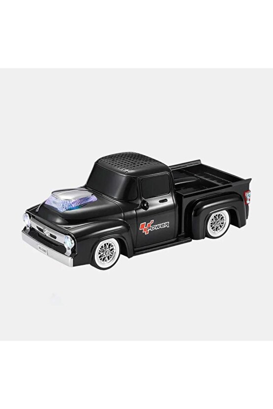 Taşınabilir kablosuz Bluetoothlu hoparlör nostalji tasarım müzik çalar TF kart FMradyoUSB