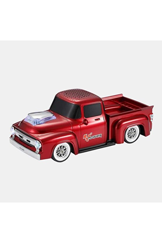 Taşınabilir kablosuz Bluetoothlu hoparlör nostalji tasarım müzik çalar TF kart FMradyoUSB