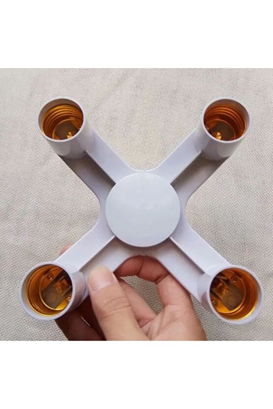 4lü Duy Çoğaltıcı Lamba Duy Çoklayıcı Ampül Duy Çoklayıcı