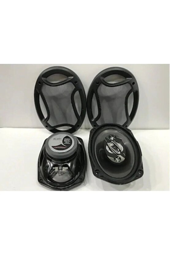 Drivetec Dc-6997 Oto Hoparlör Oval 960w 4 Yollu 2 Adet Hoparlör..
