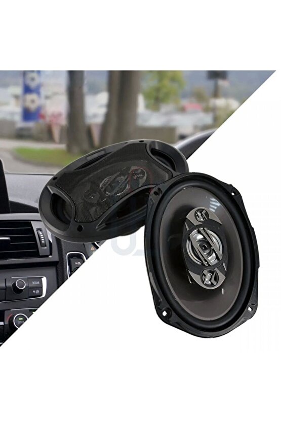 Drivetec Dc-6997 Oto Hoparlör Oval 960w 4 Yollu 2 Adet Hoparlör..