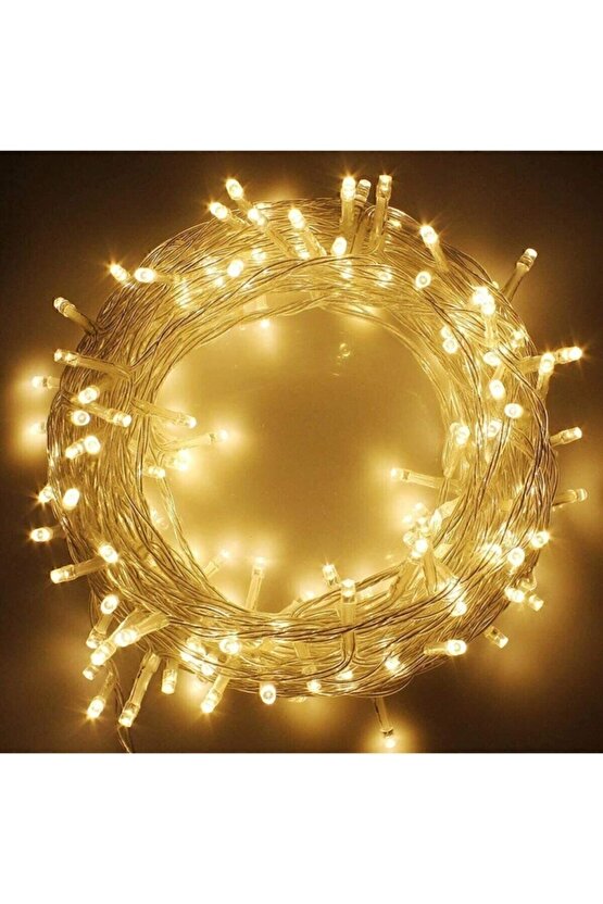 100 Ledli Fişli Led, Dekor Lambası 10mt Gün Işığı