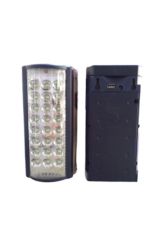 Astra 2606l Usb Şarj Çıkışlı Super 18-24 Led 80 Saat Akülü Şarjlı Işıldak