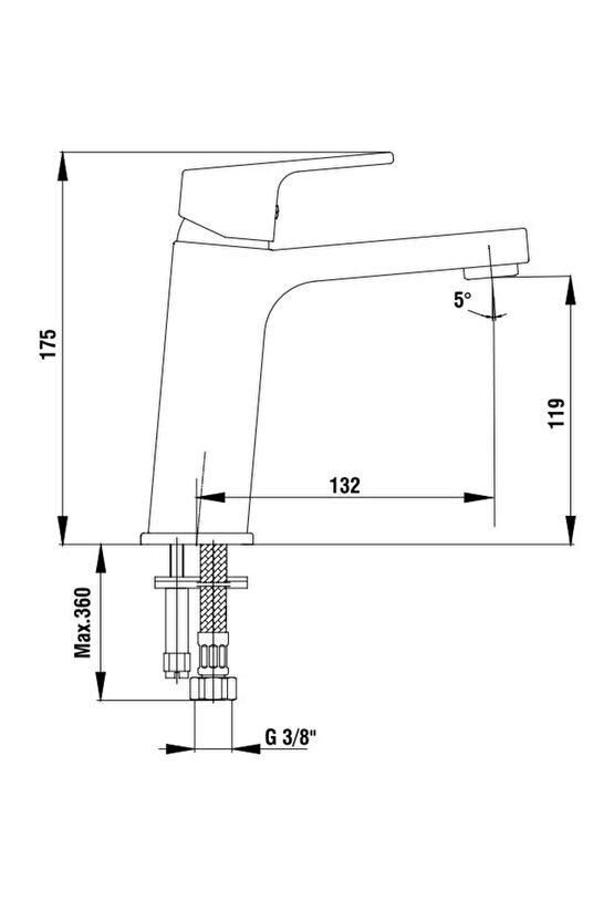 Tiera Lavabo Bataryası 20 Yıl Garanti 102108989