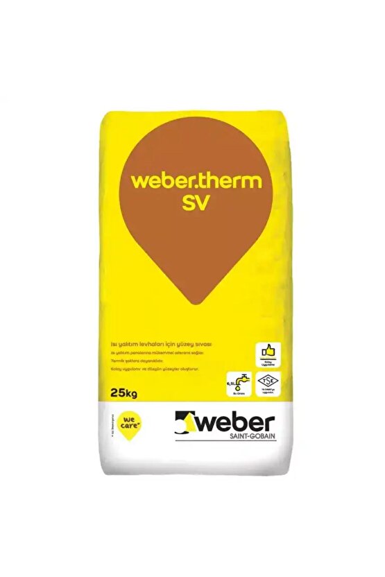 THERM SV ISI YALITIM LEVHA YÜZEY SIVASI 25 KG
