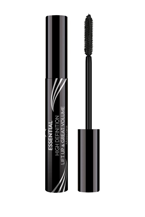 Essential High Definition & Lift Up&great Volume Mascara Black - Hacim Veren Maskara