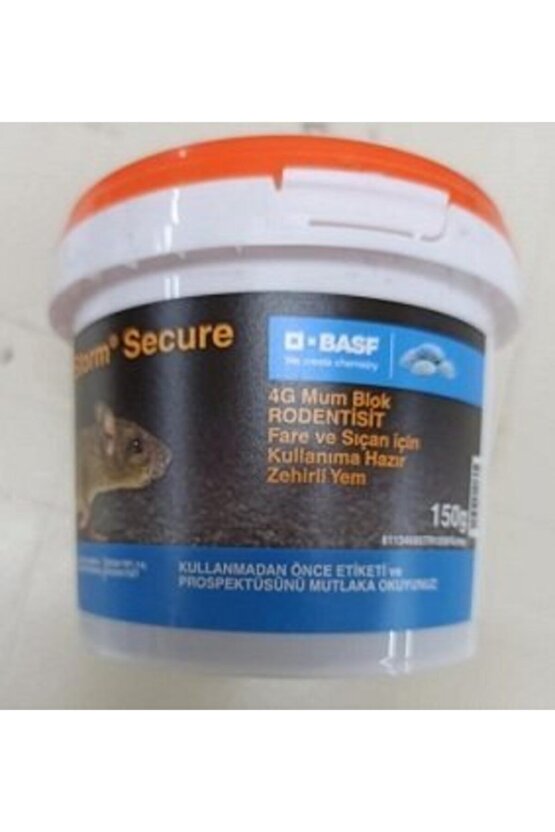 Storm Secure 4g Mum Blok Fare Ve Sıçan Için 150gr
