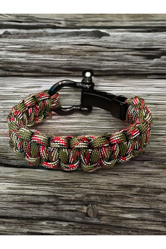 Paracord Bileklik 2 Metre Makrome Örgü
