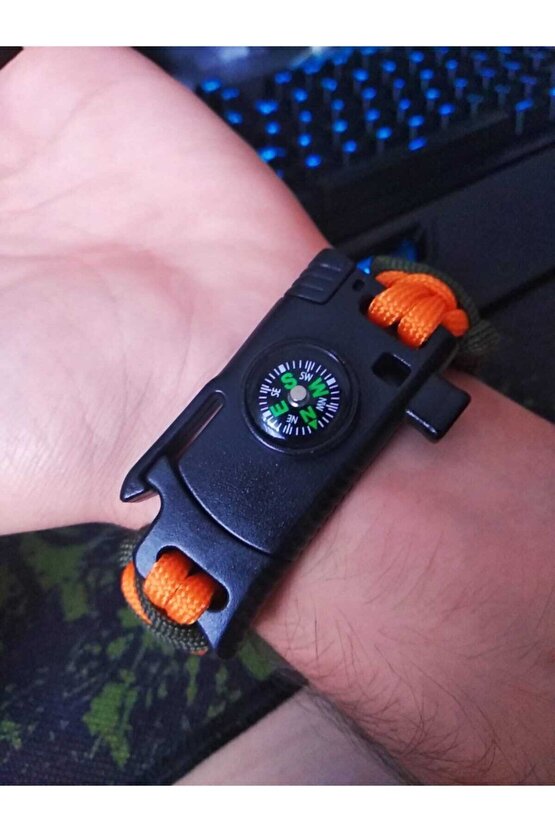 Paracord King Cobra Survival Bileklik