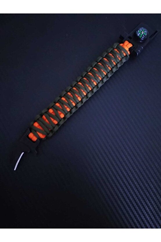 Paracord King Cobra Survival Bileklik
