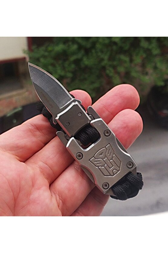 Avcı Paracord Bilekliik Paslanmaz Gizli Çelik Çakılı Orjinal Çok Kalite Sağlam