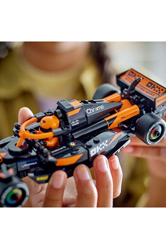 ® Speed Champions McLaren F1® Team MCL38 Yarış Arabası 77251 - 10+ Oyuncak Yapım Seti (269 Pr)