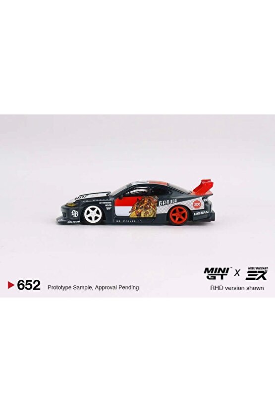 164 Lb-super Silhouette Nissan Sılvıa (S15)garuda X Mızu Diecast Mgt00652