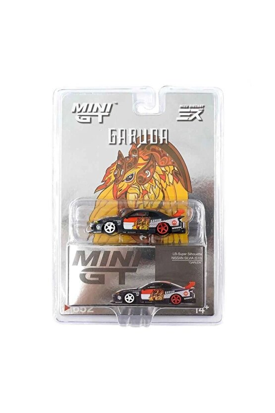 164 Lb-super Silhouette Nissan Sılvıa (S15)garuda X Mızu Diecast Mgt00652