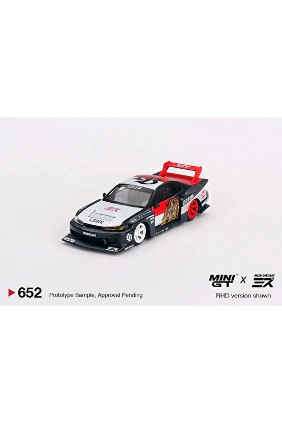 164 Lb-super Silhouette Nissan Sılvıa (S15)garuda X Mızu Diecast Mgt00652