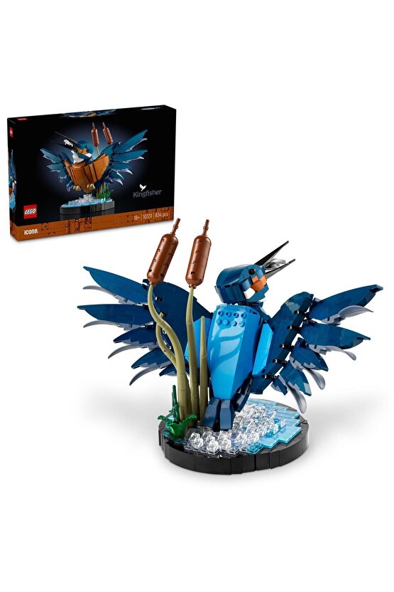 ® Icons Yalıçapkını Kuşu 10331 - 18+ Yaratıcı Model Yapım Seti (834 Parça)
