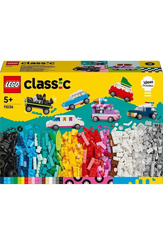 ® Classic Yaratıcı Araçlar 11036 - 5+ Yaratıcı Oyuncak Yapım Seti (900 Parça)