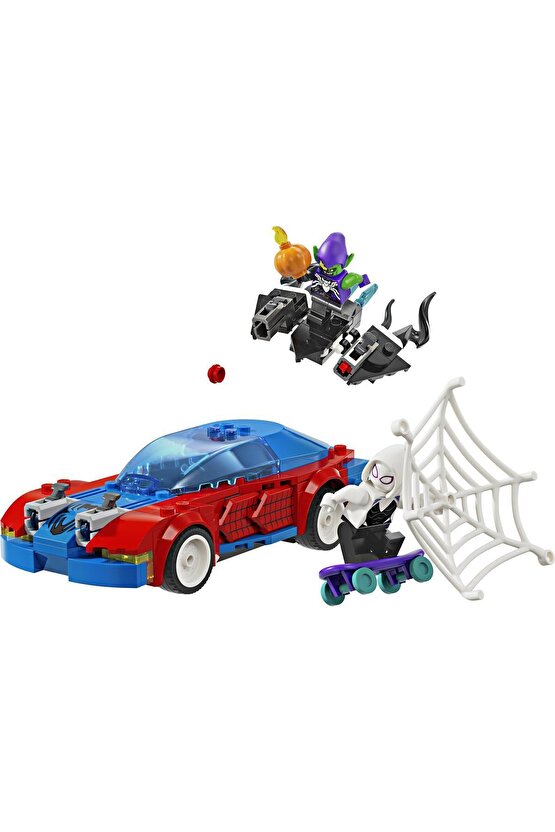 ® Marvel Örümcek Adam Yarış Arabası ve Venom Green Goblin 76279 - 7+ Oyuncak Yapım Seti (227 Pr)