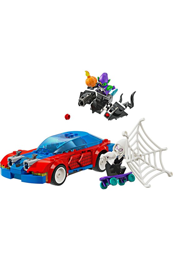 ® Marvel Örümcek Adam Yarış Arabası ve Venom Green Goblin 76279 - 7+ Oyuncak Yapım Seti (227 Pr)