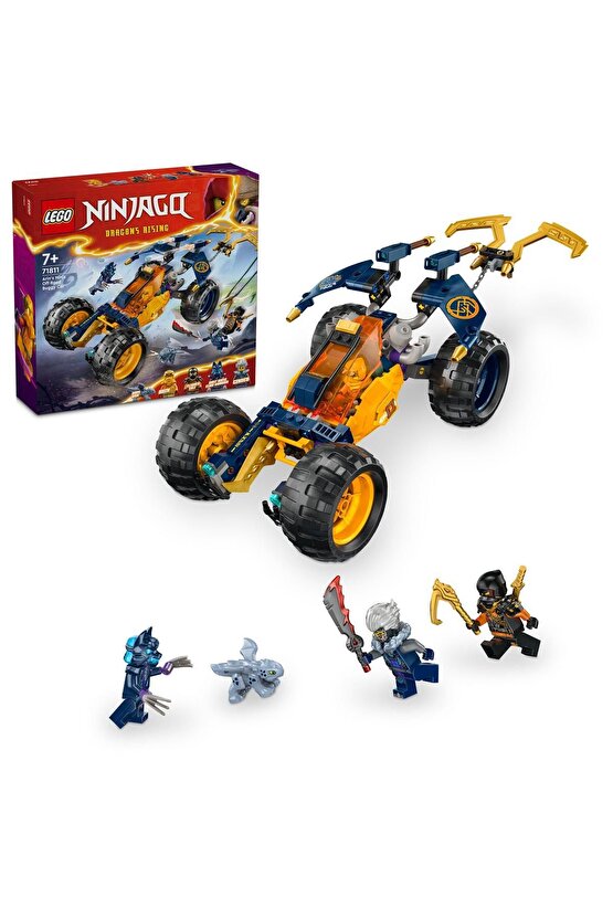 ® NINJAGO® Arinin Ninja Arazi Buggy Arabası 71811 - 7+ Yaratıcı Oyuncak Yapım Seti (267 Parça)