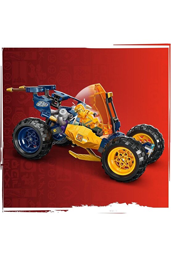 ® NINJAGO® Arinin Ninja Arazi Buggy Arabası 71811 - 7+ Yaratıcı Oyuncak Yapım Seti (267 Parça)