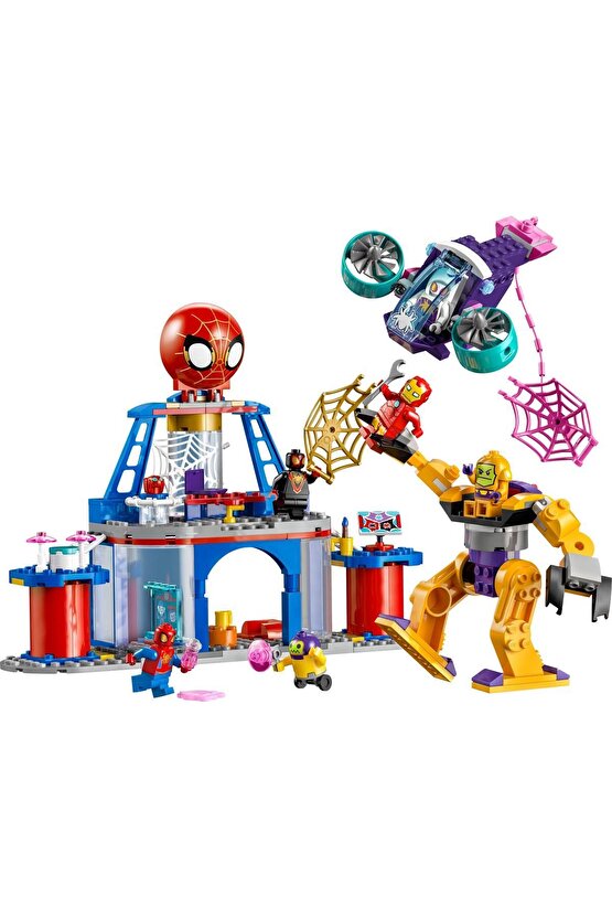® Marvel Spidey Takımı Ağ Örücü Karargahı 10794 - 4+ Yaratıcı Oyuncak Yapım Seti (193 Parça)