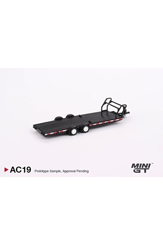 164 Car Hauler Trailer Black Mgtac19