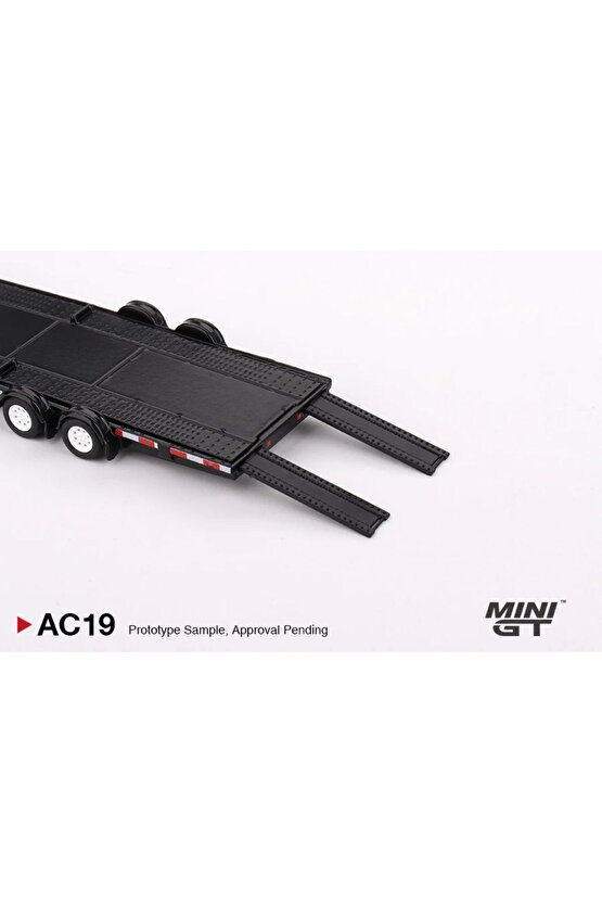 164 Car Hauler Trailer Black Mgtac19