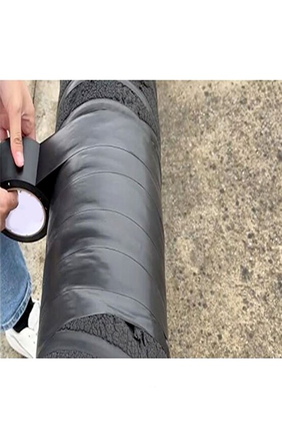 Bant Evi Siyah Pvc Bant 6 Adet 5cmx25m Izolasyon Bandı 50mm