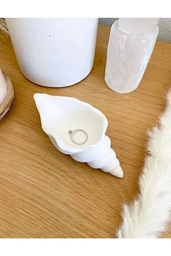 Deniz Kabuğu Mumluk  Organizer  Takılık anahtarlık