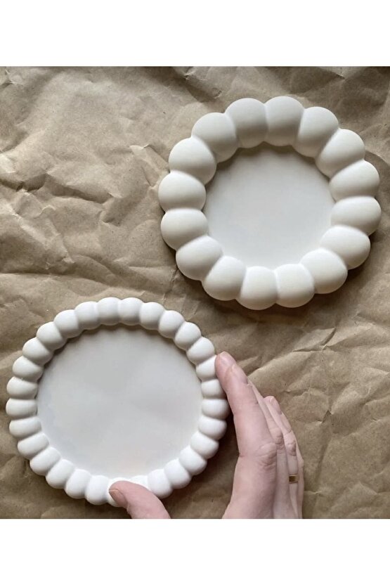 Dekoratif 2’li Bubble Tabak Set,takı tabağı, organizer