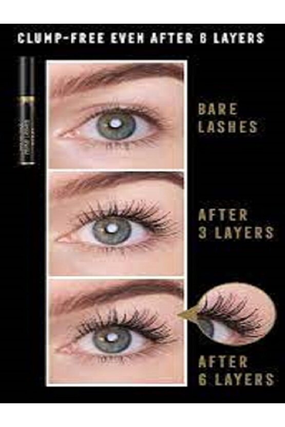 Siyah Maskara Divine Lashes Mascara 001 Rich Black